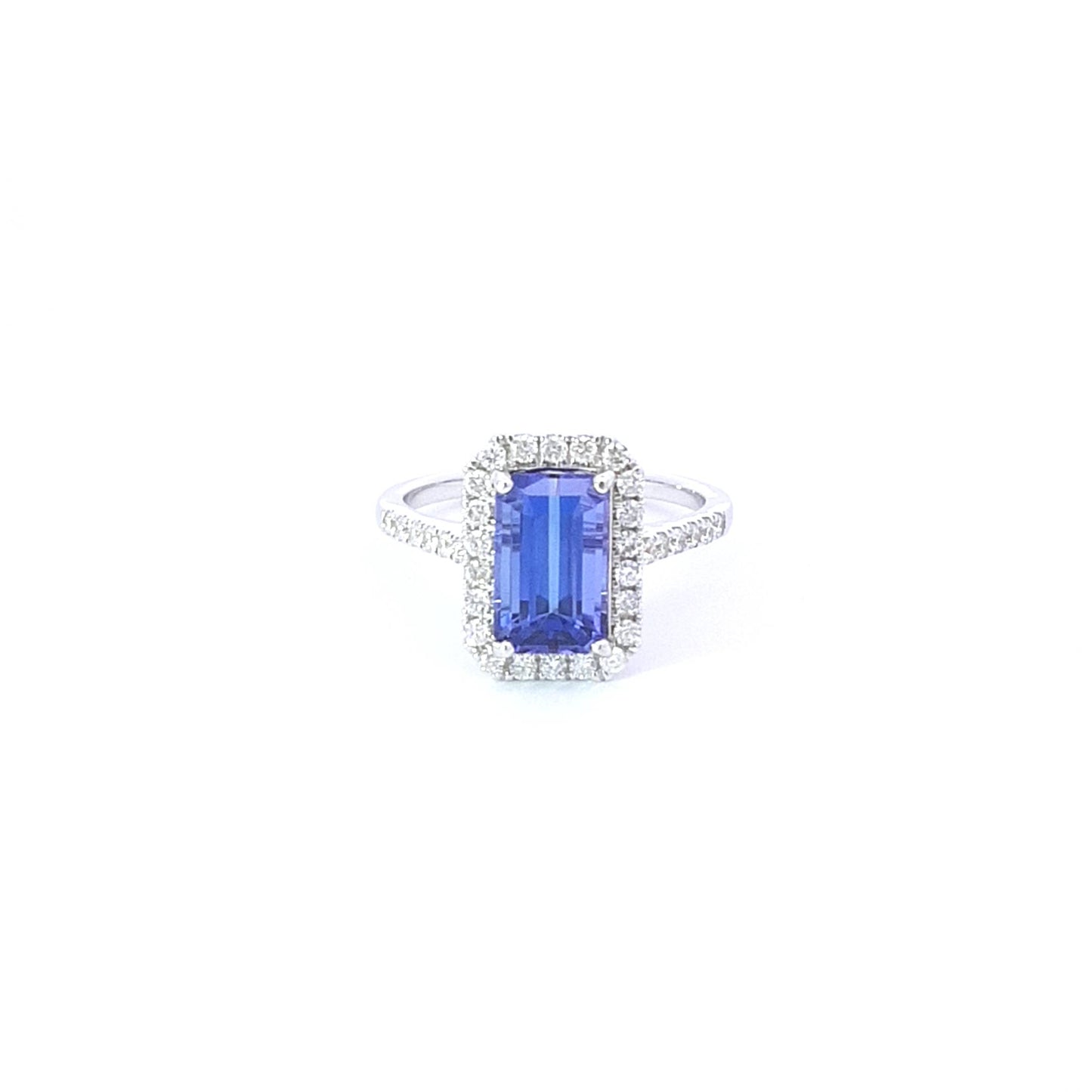 Tanzanite Diamond Ring